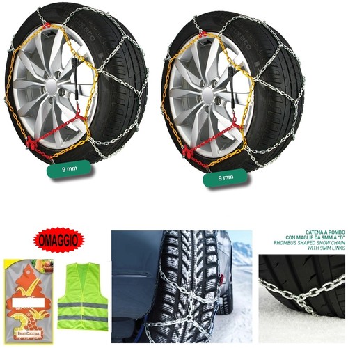 Catene neve auto 9mm - catene, per