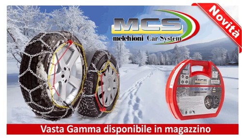 Coppia catene neve - neve, 9mm